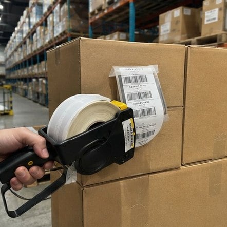 Customized shipping labels for warehousing and 3PL operations